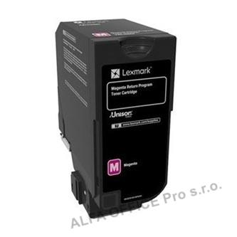  Lexmark originální toner 74C2SM0, magenta, 7000str., return, Lexmark CS720de,CS7 