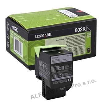  Lexmark originální toner 80C20K0, black, 1000str., return, Lexmark CX310dn, CX31 