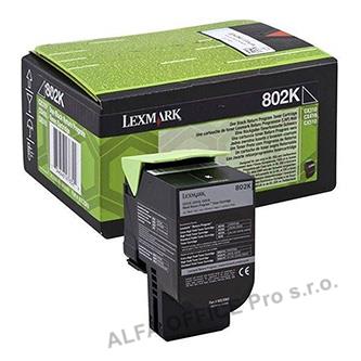 Lexmark originální toner 80C20KE, black, 1000str., return, Lexmark CX310dn, CX31 