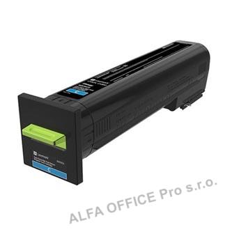  Lexmark originální toner 82K2XC0, cyan, 22000str., Lexmark CX825de,CX825dte,CX82 