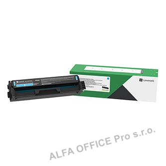  Lexmark originální toner C332HC0, cyan, 2500str., return, high capacity, Lexmark 