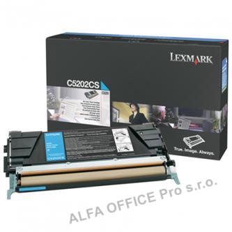  Lexmark originální toner C5202CS, cyan, 1500str., Lexmark C530 