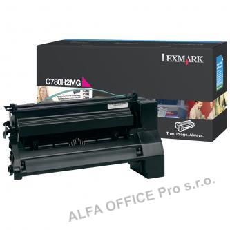  Lexmark originální toner C780H2MG, magenta, 10000str., Lexmark C780, C782, X782 