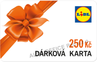 Dárková poukázka LIDL 250kč