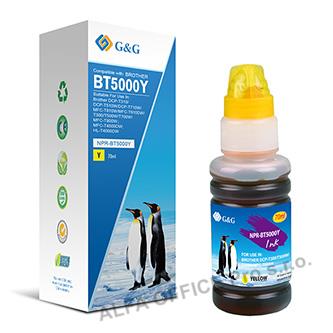  G&G kompatibilní ink s BT-5000Y, yellow, 5000str., NPR-BT5000Y, pro Brother DCP 