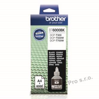 Brother originální ink BT-6000BK, black, 6000str., Brother DCP T300, DCP T500W, DCP T700W