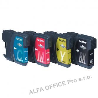 Brother originální ink LC-1100HYVALBP, CMYK, 900/3x750str., high capacity, Brother DCP-669