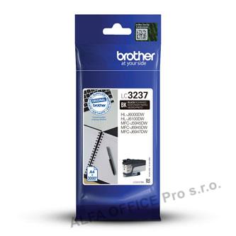 Brother originální ink LC-3237BK, black, 3000str., Brother MFC-J5945DW, MFC-J6945DW, MFC-J