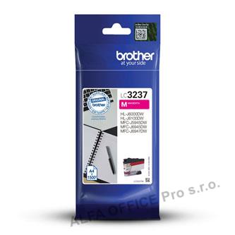 Brother originální ink LC-3237M, magenta, 1500str., Brother MFC-J5945DW, MFC-J6945DW, MFC-