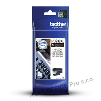 Brother originální ink LC-3239XLBK, black, 6000str., Brother MFC-J5945DW, MFC-J6945DW, MFC