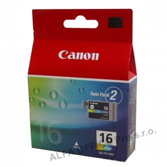 Canon originální ink BCI16C, color, 2*100str., 9818A020, 9818A002, Canon Pixma i90, Selphy