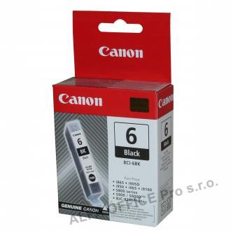 Canon originální ink BCI6BK, black, 280str., 13 4705A002, Canon S800, 820, 820D, 830D, 900