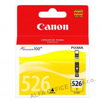 Canon originální ink CLI526Y, yellow, 9ml, 4543B001, Canon Pixma  MG5150, MG5250, MG6150, 