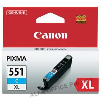 Canon originální ink CLI551C XL, cyan, 11ml, 6444B001, high capacity, Canon PIXMA iP7250, 