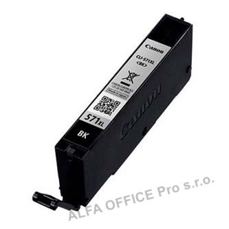 Canon originální ink 0331C001, black, 11ml, CLI571BK XL, high capacity, Canon PIXMA MG5750