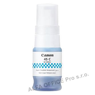 Canon originální ink GI-45 BK, 6285C001, cyan, 3000str.