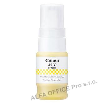 Canon originální ink GI-45 Y, 6287C001, yellow, 3000str.