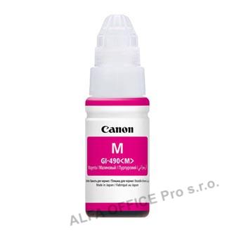 Canon originální ink GI-490 M, magenta, 7000str., 70ml, 0665C001, Canon PIXMA G1400, G2400