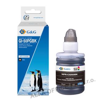  G&G kompatibilní ink s 3386C001, black, 6000str., NPR-CGI50BK, pro Canon PIXMA G 