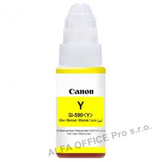 Canon originální ink GI-590 Y, yellow, 7000str., 70ml, 1606C001, Canon PIXMA iP100
