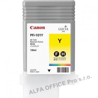 Canon originální ink PFI101Y, yellow, 130ml, 0886B001, Canon iPF-5000