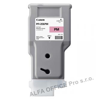 Canon originální ink PFI-206PM, photo magenta, 300ml, 5308B001, Canon iPF-6400,iPF-6450