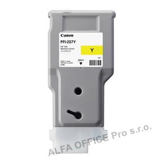 Canon originální ink PFI207Y, yellow, 300ml, 8792B001, Canon iPF-680, 685, 780, 785
