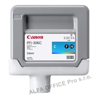 Canon originální ink PFI306C, cyan, 330ml, 6658B001, Canon iPF-8300, 8400, 9400