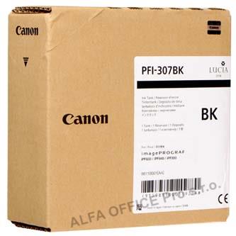 Canon originální ink PFI307BK, black, 330ml, 9811B001, Canon iPF-830, 840, 850