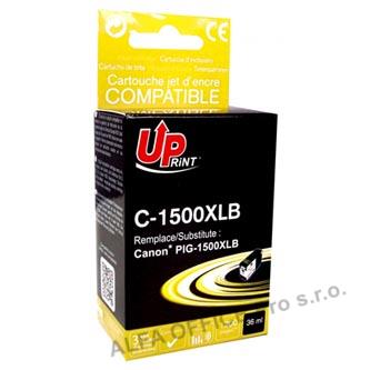 UPrint kompatibilní ink s PGI 1500XL, black, 36ml, C-1500XLB, high capacity, pro Canon MAX