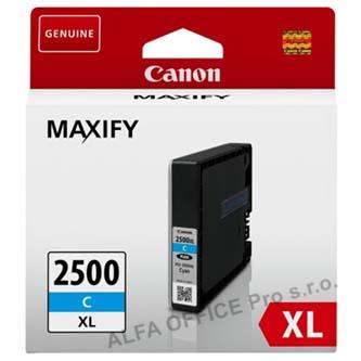 Canon originální ink PGI 2500XL, cyan, 19.3ml, 9265B001, high capacity, Canon MAXIFY iB405