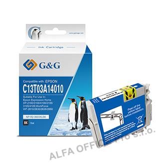  G&G kompatibilní ink s C13T03A14010, black, NP-R-0603XLBK, pro Epson Expression 