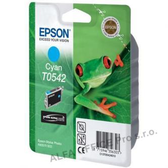 Epson originální ink C13T054240, cyan, 400str., 13ml, Epson Stylus Photo R800, R1800