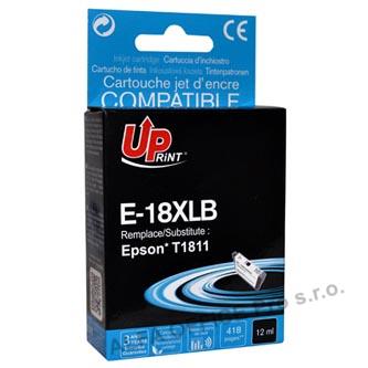 UPrint kompatibilní ink s C13T18114010, 18XL, black, 470str., 15ml, E-18XLB, pro Epson Exp