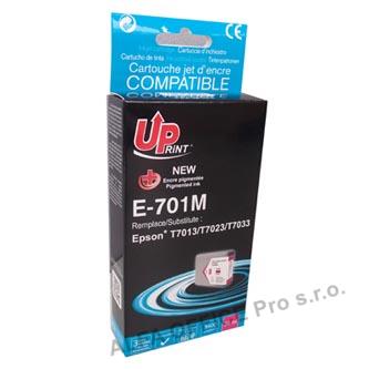 UPrint kompatibilní ink s C13T70134010, magenta, 3200str., 36ml, E-701M, Epson WorkForce P