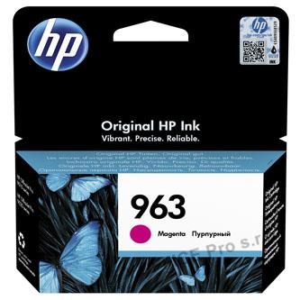 HP originální ink 3JA24AE#301, HP 963, magenta, blistr, 700str., 10.77ml, HP Officejet Pro