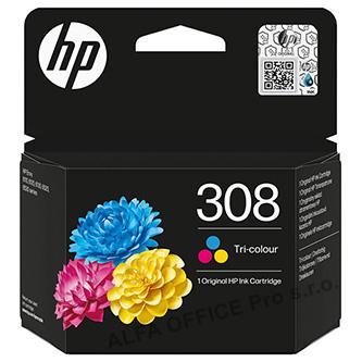 HP originální ink 7FP20UE, HP 308, Tri-colour, 120str.
