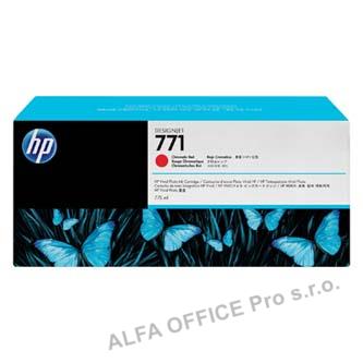 HP originální ink B6Y08A, HP 771C, chromatic red, 775ml, HP Designjet Z6200, Z6600, Z6800