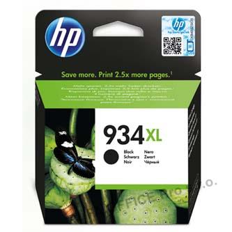 HP originální ink C2P23AE, HP 934XL, black, 1000str., 25,5ml, HP Officejet 6812,6815,Offic