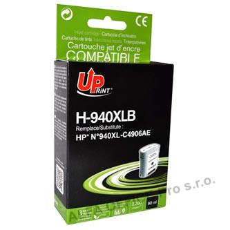 UPrint kompatibilní ink s C4906A, HP 940XL, black, 80ml, H-940XL-B, HP Officejet Pro 8000,