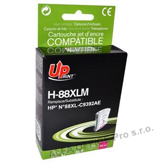 UPrint kompatibilní ink s C9392AE, HP 88XL, magenta, 35ml, H-88M, pro HP OfficeJet Pro K54