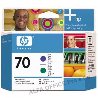 HP originální tisková hlava C9408A, HP 70, blue/green, HP DesignJet Z3100
