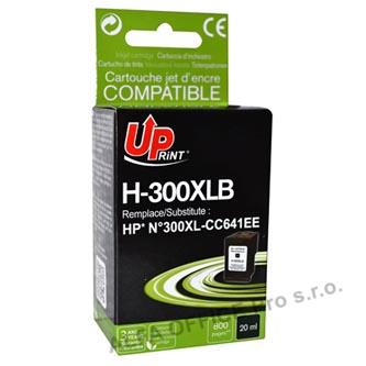 UPrint kompatibilní ink s CC641EE, HP 300XL, black, 19ml, H-300XL-B, pro HP DeskJet D2560,