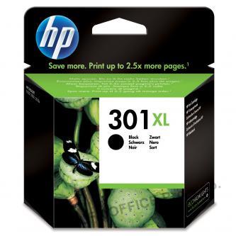 HP originální ink CH563EE, HP 301XL, black, 480str., HP HP Deskjet 1000, 1050, 2050, 3000,