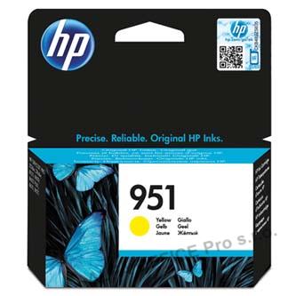HP originální ink CN052AE, HP 951, yellow, 700str.