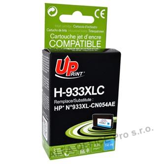 UPrint kompatibilní ink s CN054AE, HP 933XL, cyan, 825str., 14ml, H-933XL-C, pro HP Office