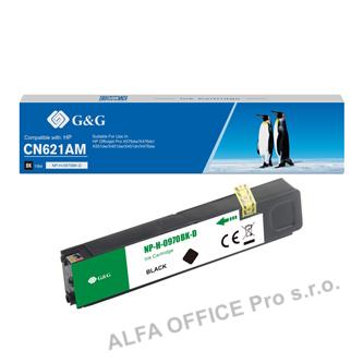  G&G kompatibilní ink s CN621AE, black, 3000str., NP-H-0970BK(H970, pro HP Office 