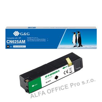  G&G kompatibilní ink s CN625A, black, 9200str., NP-H-0970XLBK(H970, pro HP Offic 