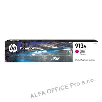 HP originální ink F6T78AE, HP 913A, magenta, 3000str., 35.5ml, HP PageWide 325, 377, Pro 4