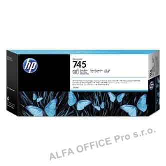 HP originální ink F9K04A, HP 745, photo black, 300ml, HP DesignJet HD Pro MFP, DesignJet Z